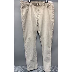 Goodthreads Men’s 40W x 34L light khaki brown Corduroy Straight-Leg Pants